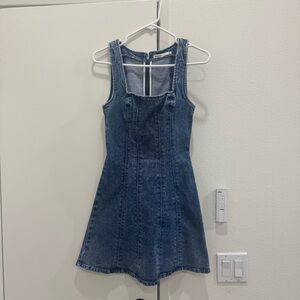 A&F Denim Skater Dress
